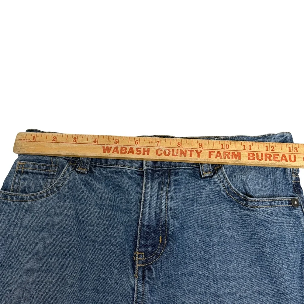 OshKosh Bgosh Kids Blue Jeans Classic Straight Leg Medium Wash Size 7H Husky